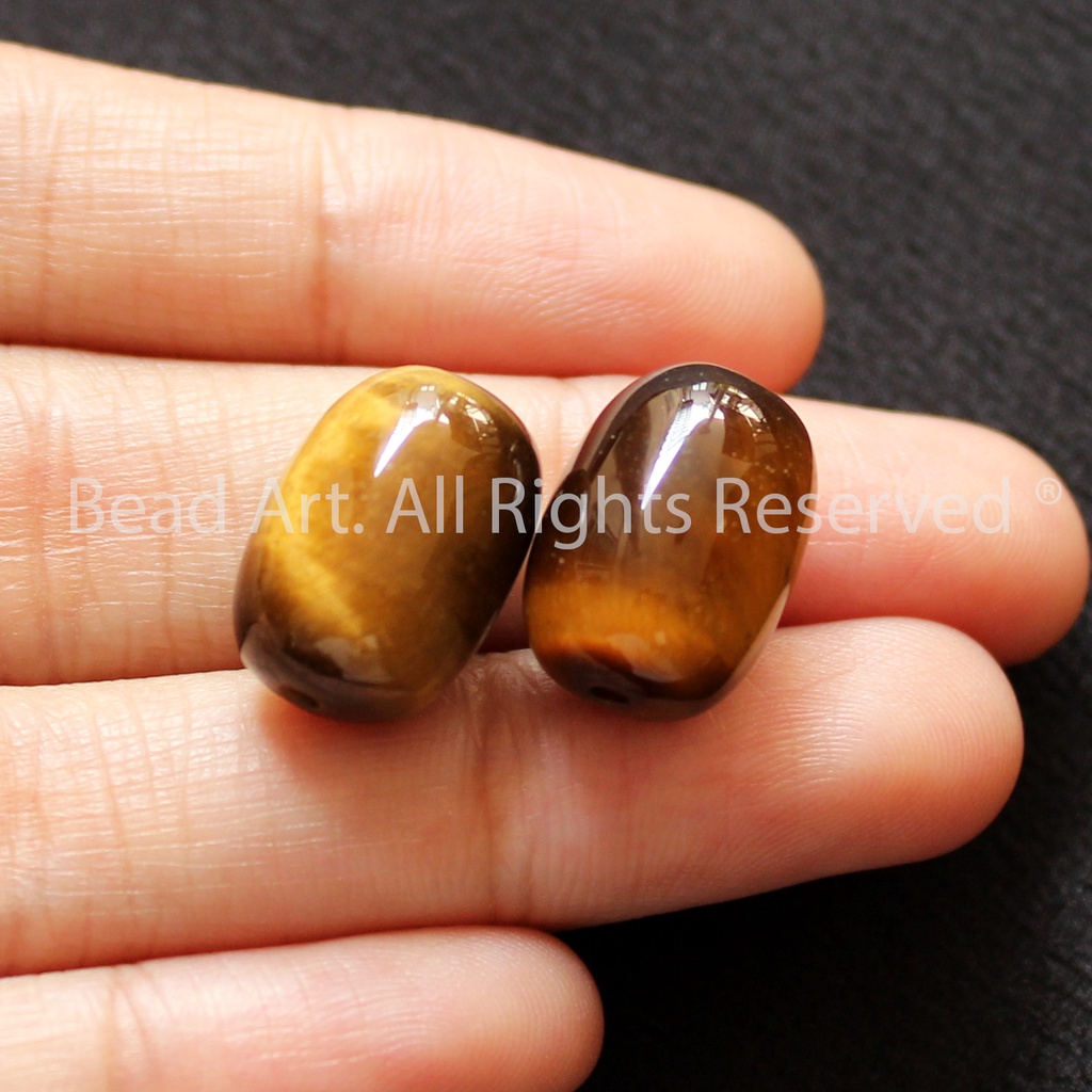 16x12MM Lu Thống Chatoyant Màu Vàng Nâu Loại A, Hợp Mệnh Thổ, Kim, Phối Vòng Tay Phong Thuỷ, Mặt Dây Chuyền S48