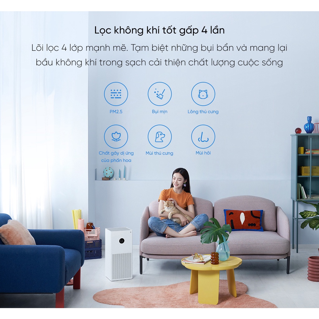 Máy lọc không khí Xiaomi Air Purifier 4 Lite - DGW