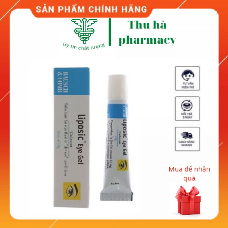 Tra mắt Liposic Eye Gel 10g (date 04/2024 )