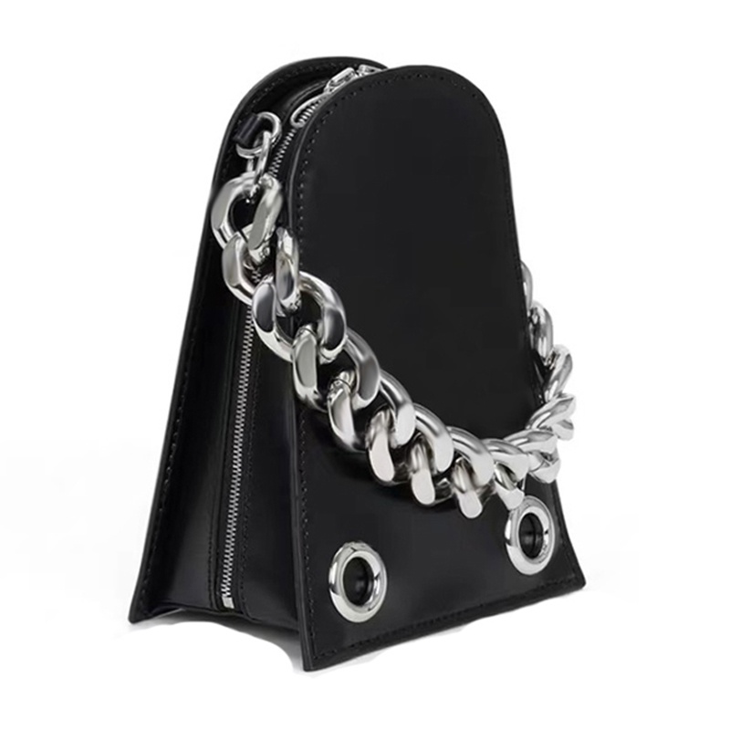 Túi Đeo Chéo Dây Xích Đôi Thời Trang Cho Nữ