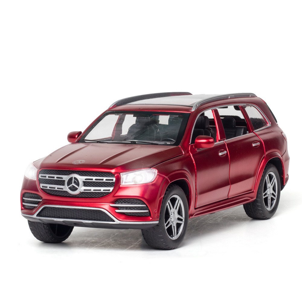 Mô hình xe Mercedes GLS 580 tỉ lệ 1:32 bằng Kim Loại,mở full cửa, có đèn & âm thanh_Tổng hợp các Siêu xe G63, G65