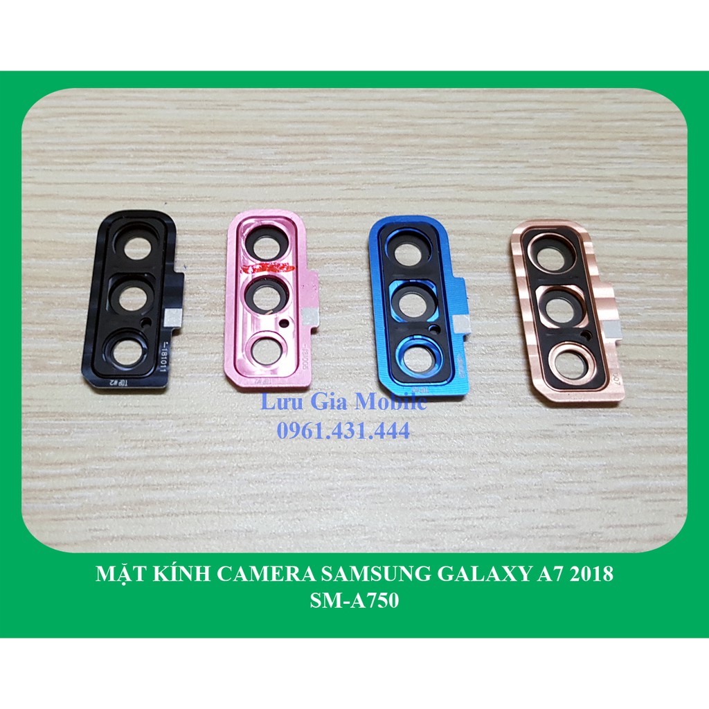 Mặt Kính Camera Samsung Galaxy A7 2018 chính hãng A750