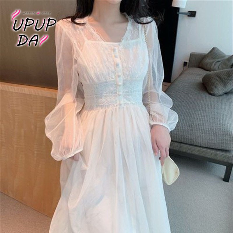 Đầm tay dài kiểu dáng thanh lịch nữ tính hợp thời trang kích cỡ s-2xl | BigBuy360 - bigbuy360.vn