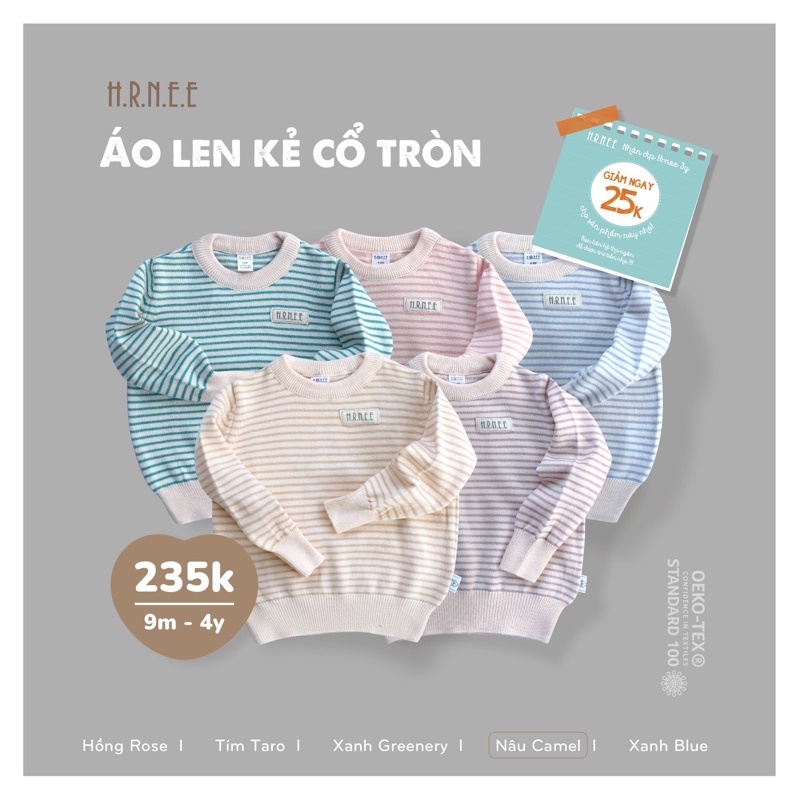 Áo len dày ấm mùa đông cho bé