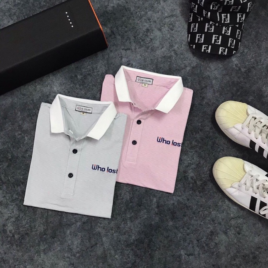 Áo thun nam cổ bẻ Why Lost phong cách Hàn Quốc thun cotton cực đẹp ASTD075 | BigBuy360 - bigbuy360.vn