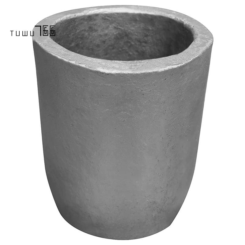 Nồi nấu nung đúc tinh chỉnh kim loại bằng than chì cacbua silicon số 3 cho vàng nhôm