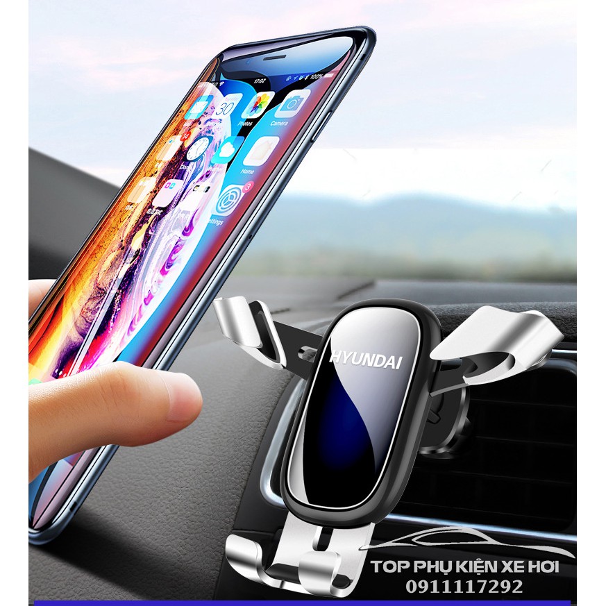 Giá đỡ điện thoại HYUNDAI OUTLET kẹp cửa gió ô tô | BigBuy360 - bigbuy360.vn