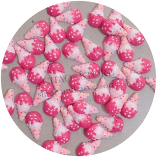 Charm kem ốc quế _ Nguyên liệu làm slime