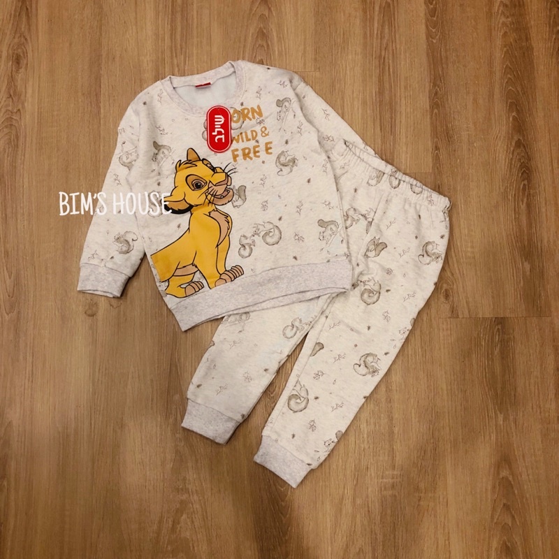 Bộ nỉ Lion bé trai