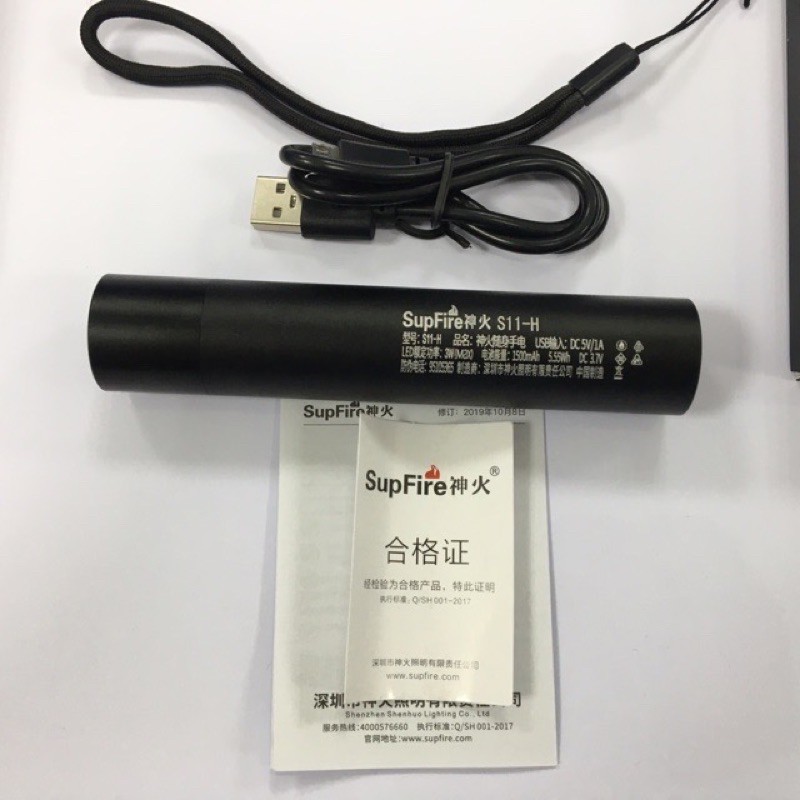 ĐÈN UV 365nm S11-H/ UV LIGHT 365nm S11-H 1500mah