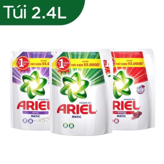 NƯỚC GIẶT ARIEL 2,4Kg và 2.15Kg