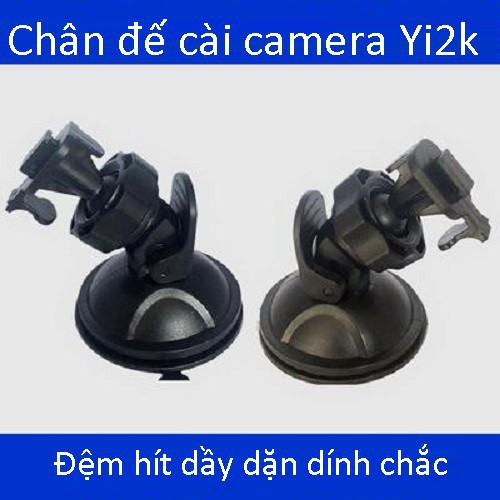 Chân đế cài camera hành trình xiaomi Yi Dashcam cả loại chân hít và chân dính