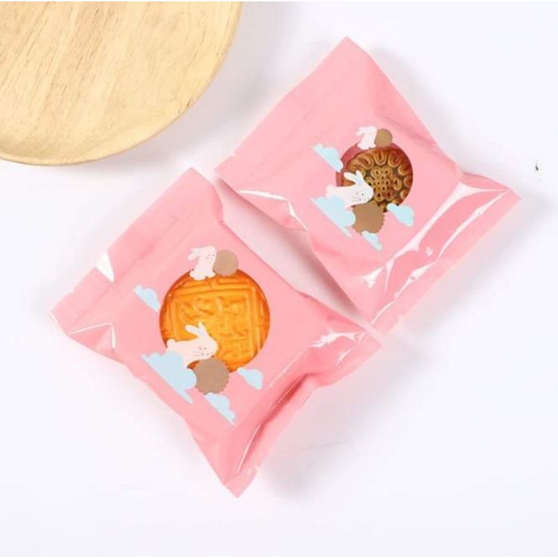 Khay +túi trung thu 50g,75g,100g ,set 100 cái