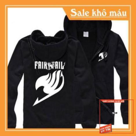 [ĐỘC] [Xả kho ]Áo khoác Fairy Tail  màu đen đẹp siêu ngầu giá rẻ nhất