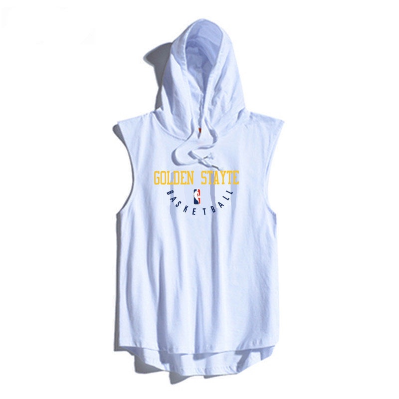 Áo Thun Thể Thao Không Tay Có Nón Trùm Đầu Khô Thoáng Nhanh Phong Cách borong bajut Dành Cho Nam