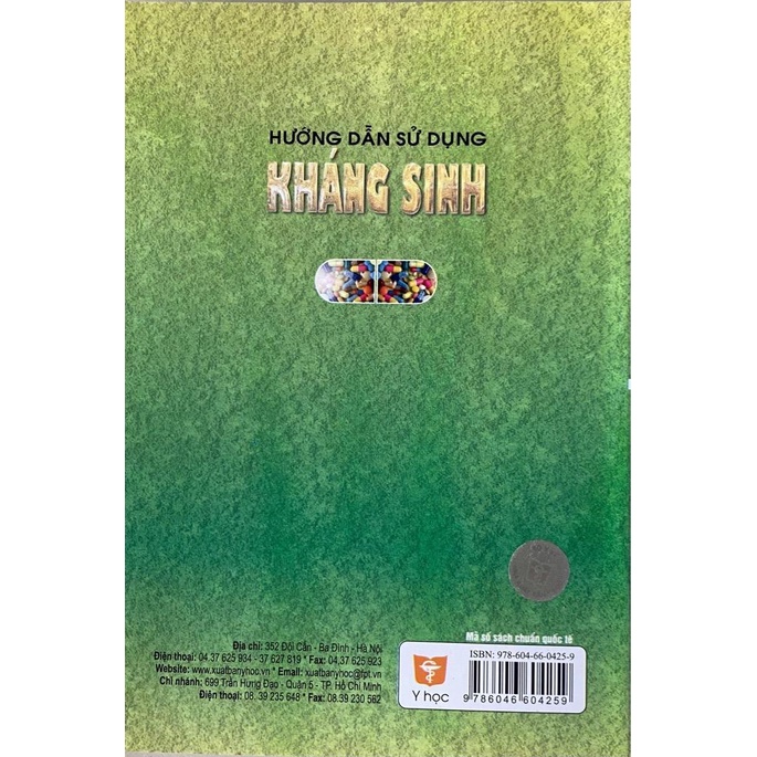 Sách -  Hướng dẫn sử dụng kháng sinh