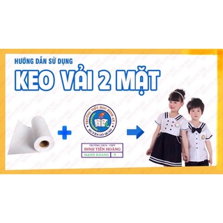 1 cuộn keo ủi 2 mặt
