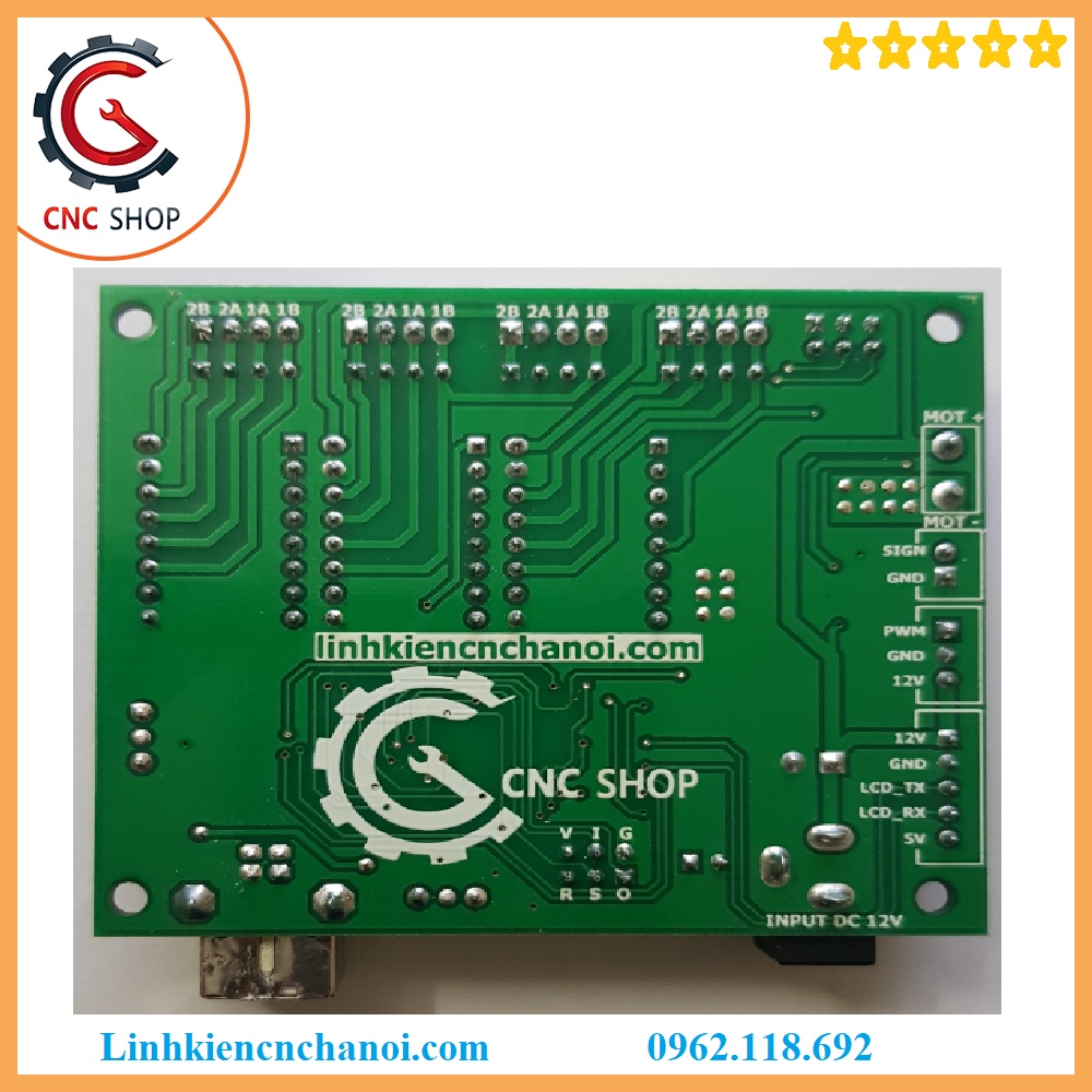 Bảng Mạch Điều Khiển Máy CNC 3018-2418-1610 Mini