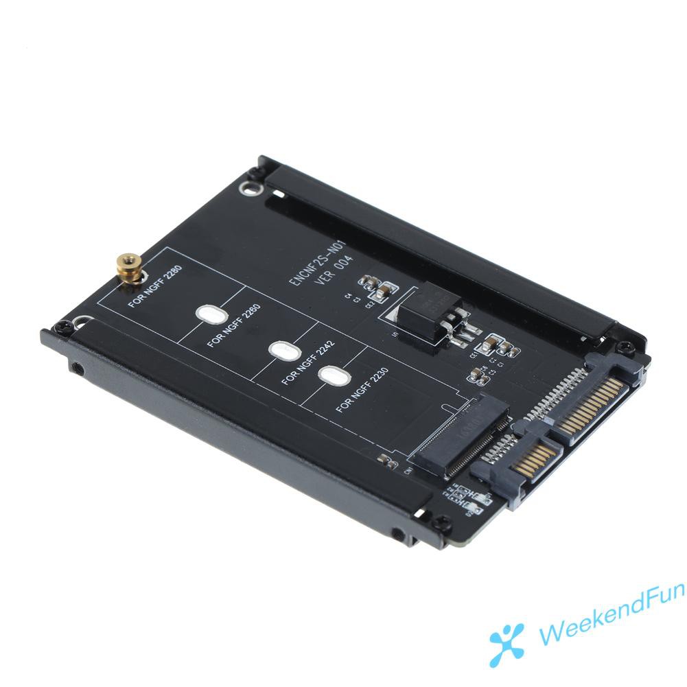 Bộ Chuyển Đổi Cy B+M 2 M.2 Ngff (Sata) Ssd Sang 2.5 Sata