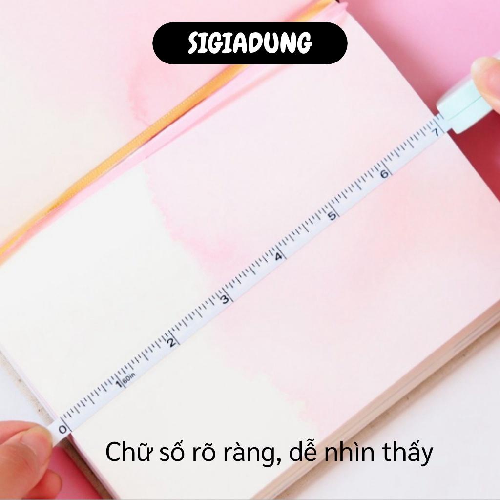 [SGD] Thước Dây - Thước Dây Cuộn Rút Thu Tự Động  Deli Tiện Lợi 150cm, Đo Số Đo Cơ Thể 8501