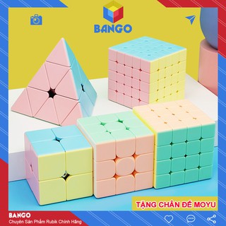 Rubik 3x3 2x2 4x4 5x5 Tam Giác Pyraminx Moyu Meilong Macaron Giá Rẻ Đồ Chơi Thông Minh BANGO MACARON [Bộ Sưu Tập Rubic]