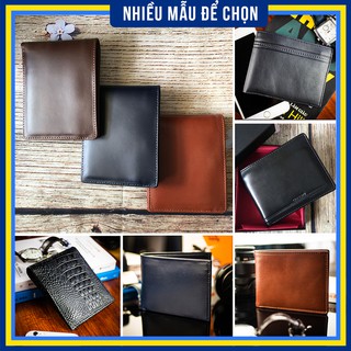 Ví Da Nam Cao Cấp [Nhiều Mẫu-Xem Ảnh ở Mục Phân Loại] , Ví Nam Nhỏ Gọn , Ví Da Bò 100% Bảo Hành 1 Năm
