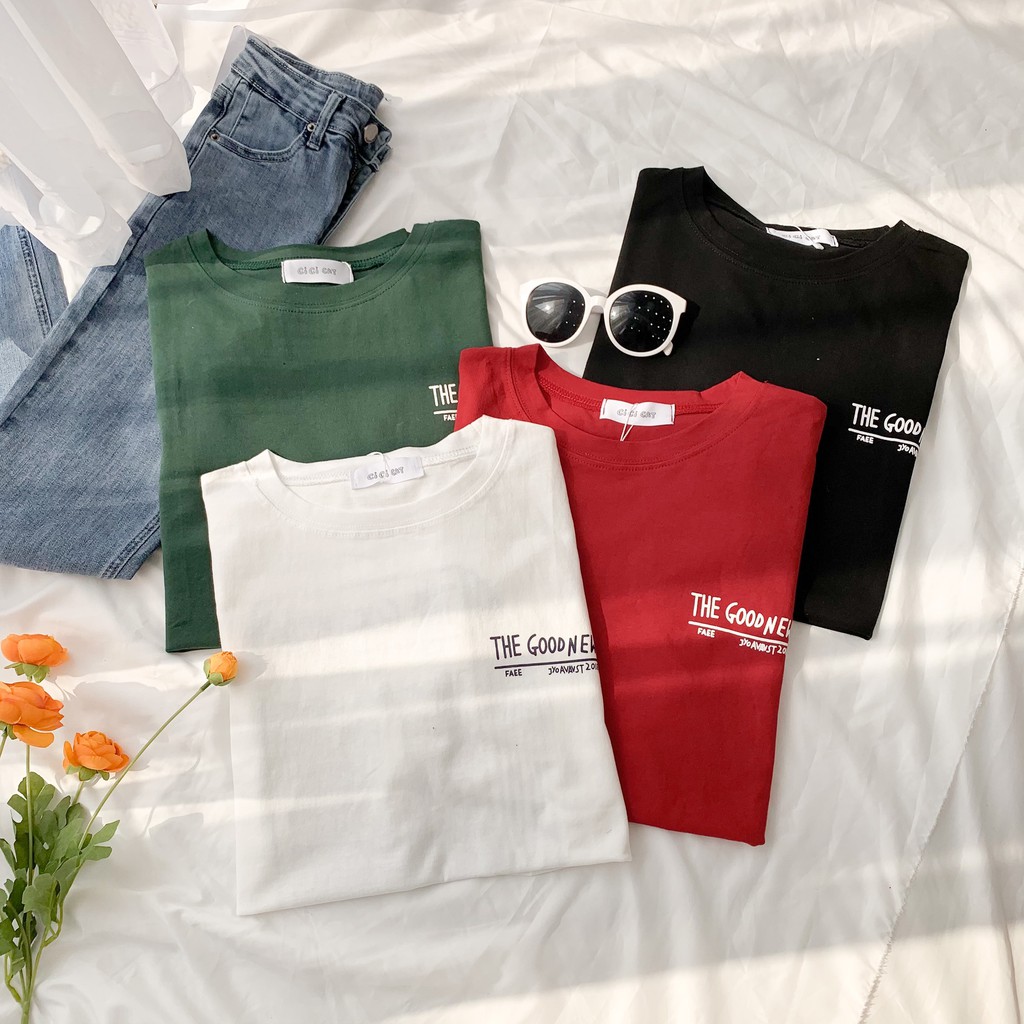 Áo phông freeszie hoạ tiết Good New Friday | BigBuy360 - bigbuy360.vn