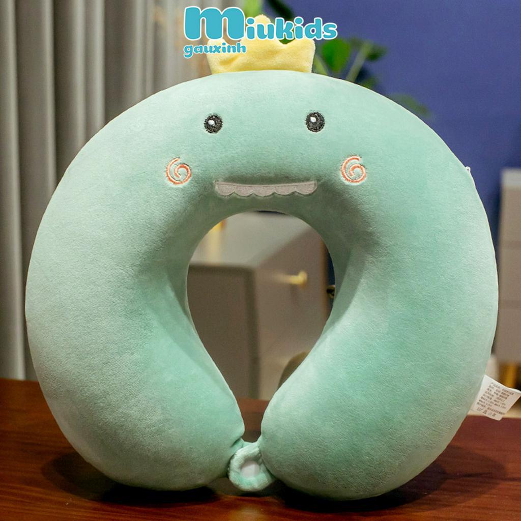 Gối Kê Cổ Bông Chữ U Cao Cấp MIU KIDS Gối Chữ U Tựa Cổ Chống Đau Mỏi Vai Gáy Dùng Cho Văn Phòng Du Lịch Quà Tặng TH118