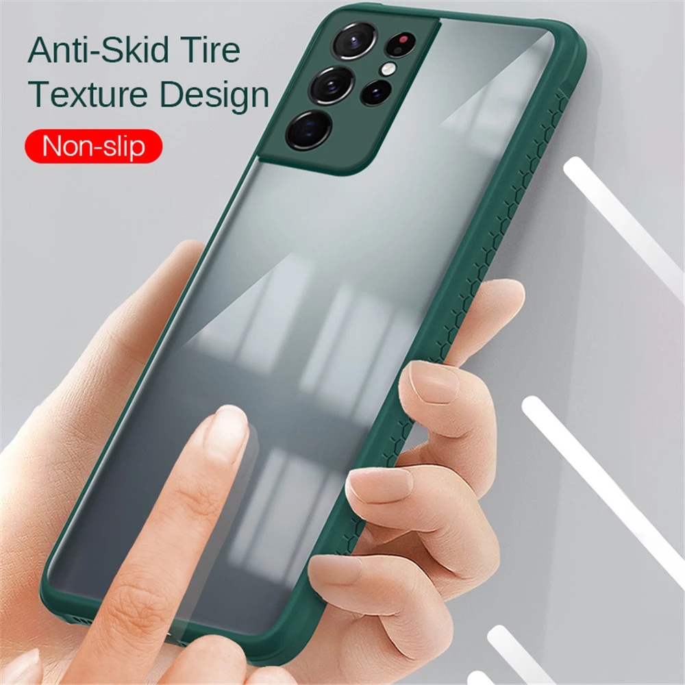 Ốp điện thoại dẻo trong suốt có túi khí chống sốc cho SAMSUNG Galaxy S21 Ultra S 21 5G S20 FE Note 20 10 Plus S10 | BigBuy360 - bigbuy360.vn