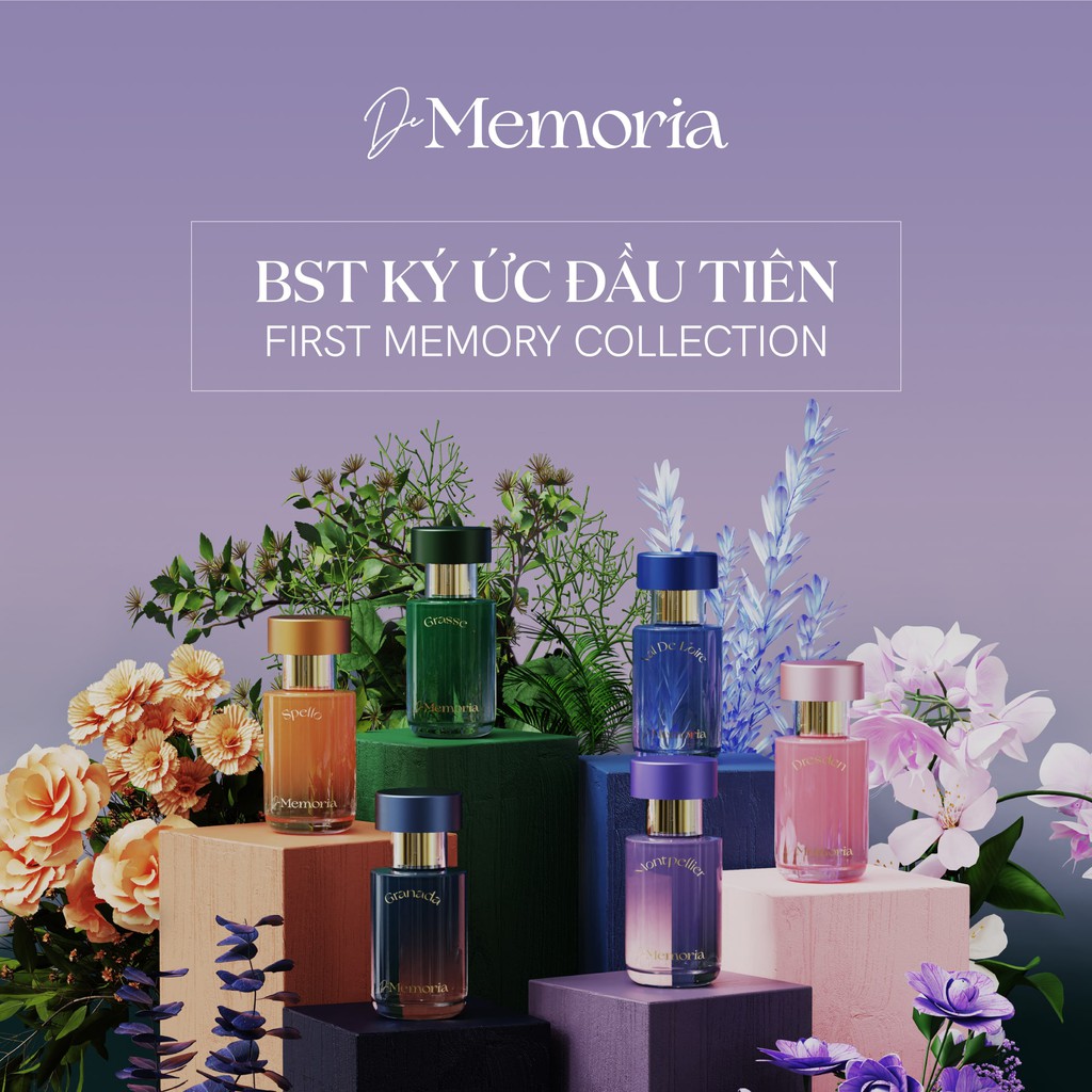 Combo 2 chai nước hoa Memoria (30ml x 2) | Thế Giới Skin Care