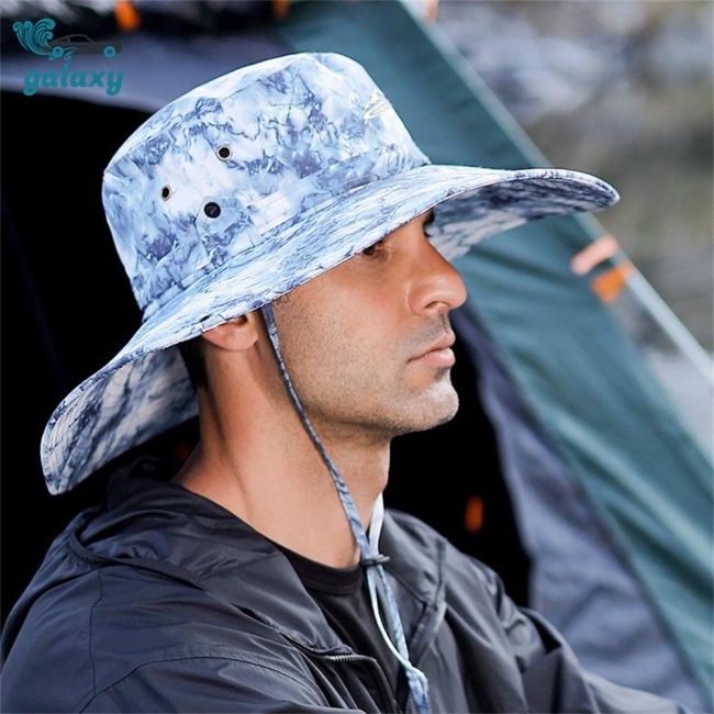 Galaxy Nón Tai Bèo Vành Rộng Thoáng Khí Chống Nắng Chống Thấm Nước Có Dây Điều Chỉnh Được