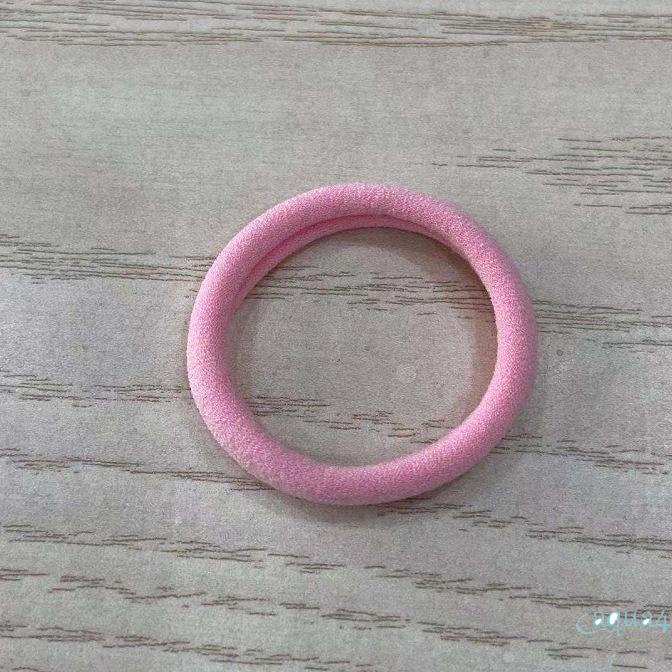 Dây buộc tóc co giãn đàn hồi màu kẹo ngọt không đường may thời trang cho nữ