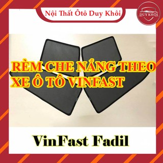Rèm che nắng theo xe Vinfast Fadil, LUX SA SEDAN, LUX SA SUV - Bộ 4 tấm dính nam châm