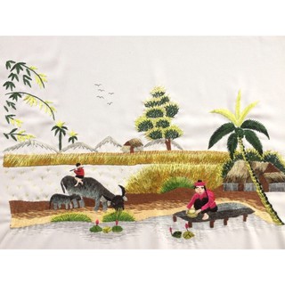 Combo 4 bức tranh 30x40 + 5bức 20x25cm