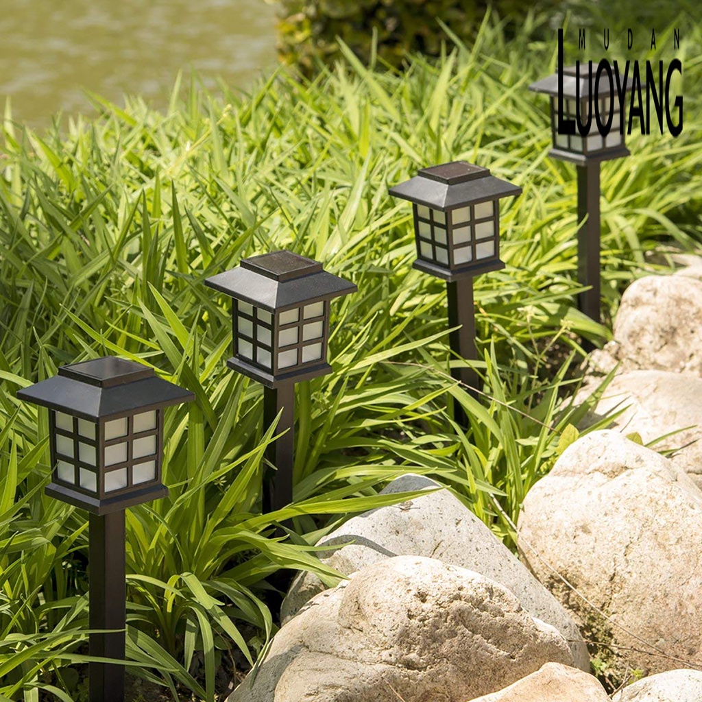 Đèn LED Năng Lượng Mặt Trời Chống Thấm Nước Hình Ngôi Nhà Trang Trí Sân Vườn