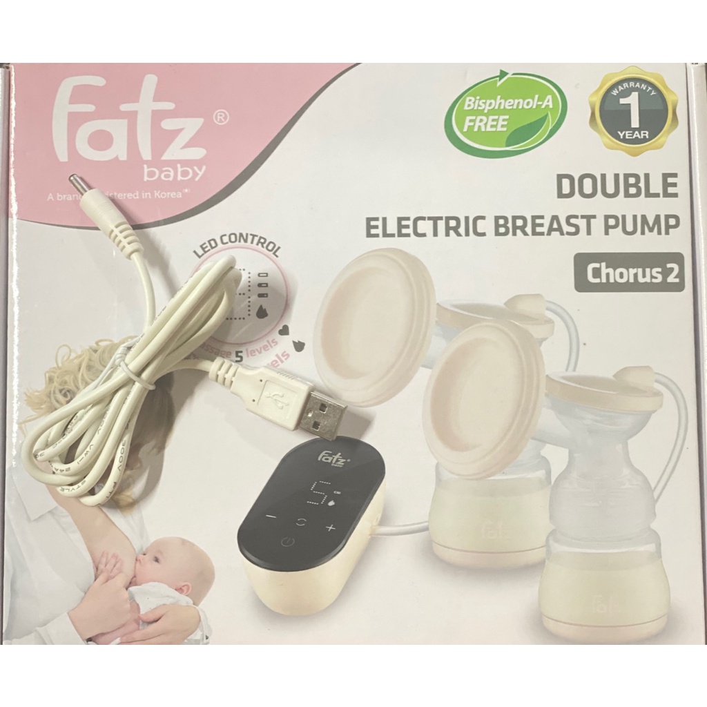 Dây cáp sạc thay thế cho máy hút sữa điện đôi Chorus Fatzbaby