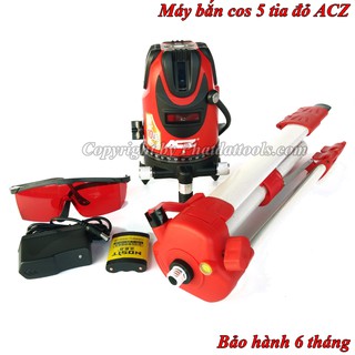 Máy soi thăng bằng laser 5 tia đỏ ACZ