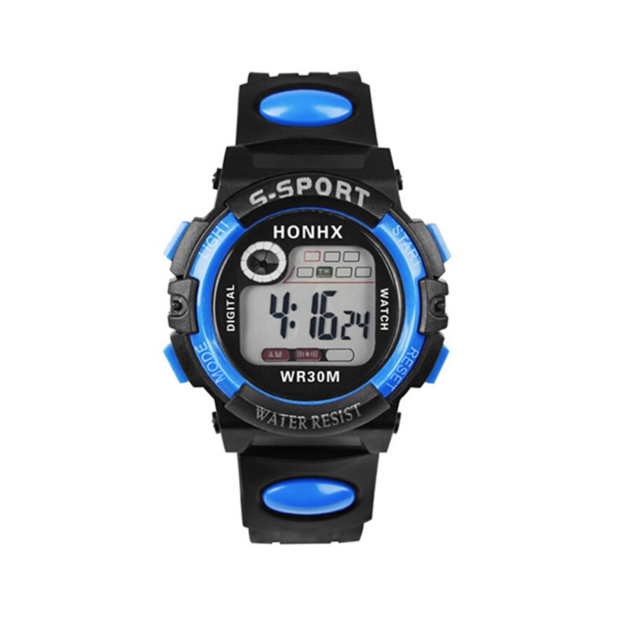 Đồng hồ Unisex LED điện tử dây đeo nhựa thể thao | BigBuy360 - bigbuy360.vn