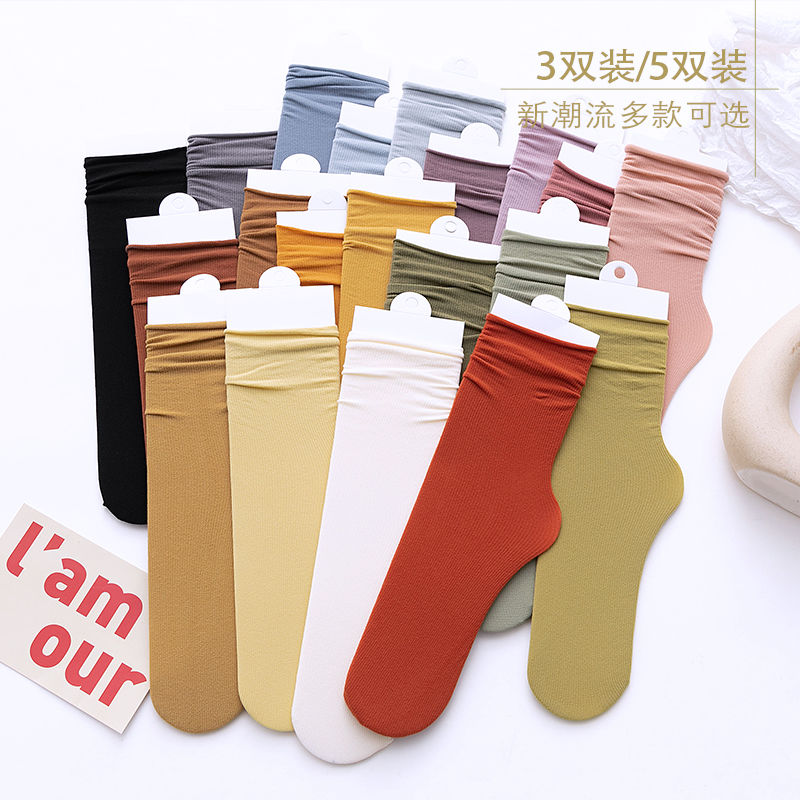 Tất Nữ Mềm Mại Co Giãn Thời Trang Nhật Bản