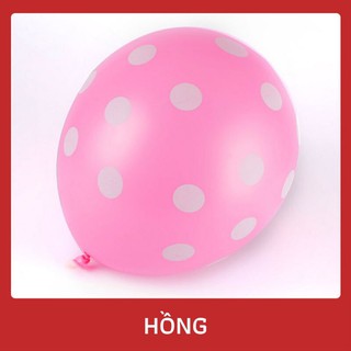 Bong bóng chấm bi đủ màu - TPHCM