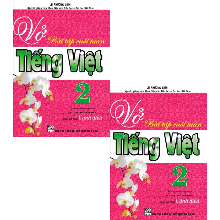 Sách - Vở Bài Tập Cuối Tuần Tiếng Việt 2 (Bám Sát Sgk Cánh Diều)