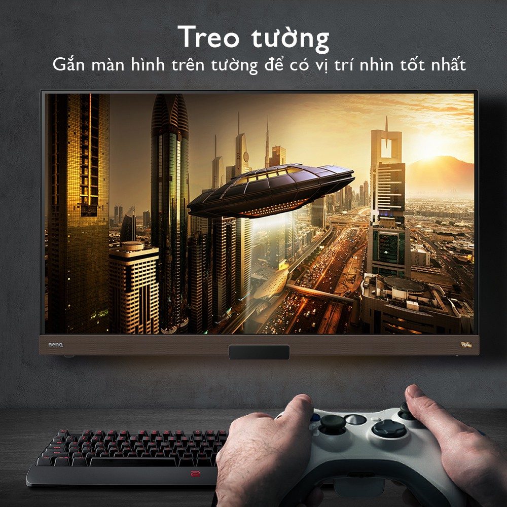 Màn hình Gaming BenQ EW3280U 32 inch 4K UHD IPS USB-C HDRi, FreeSync, chơi game console, xem phim, xem Netflix