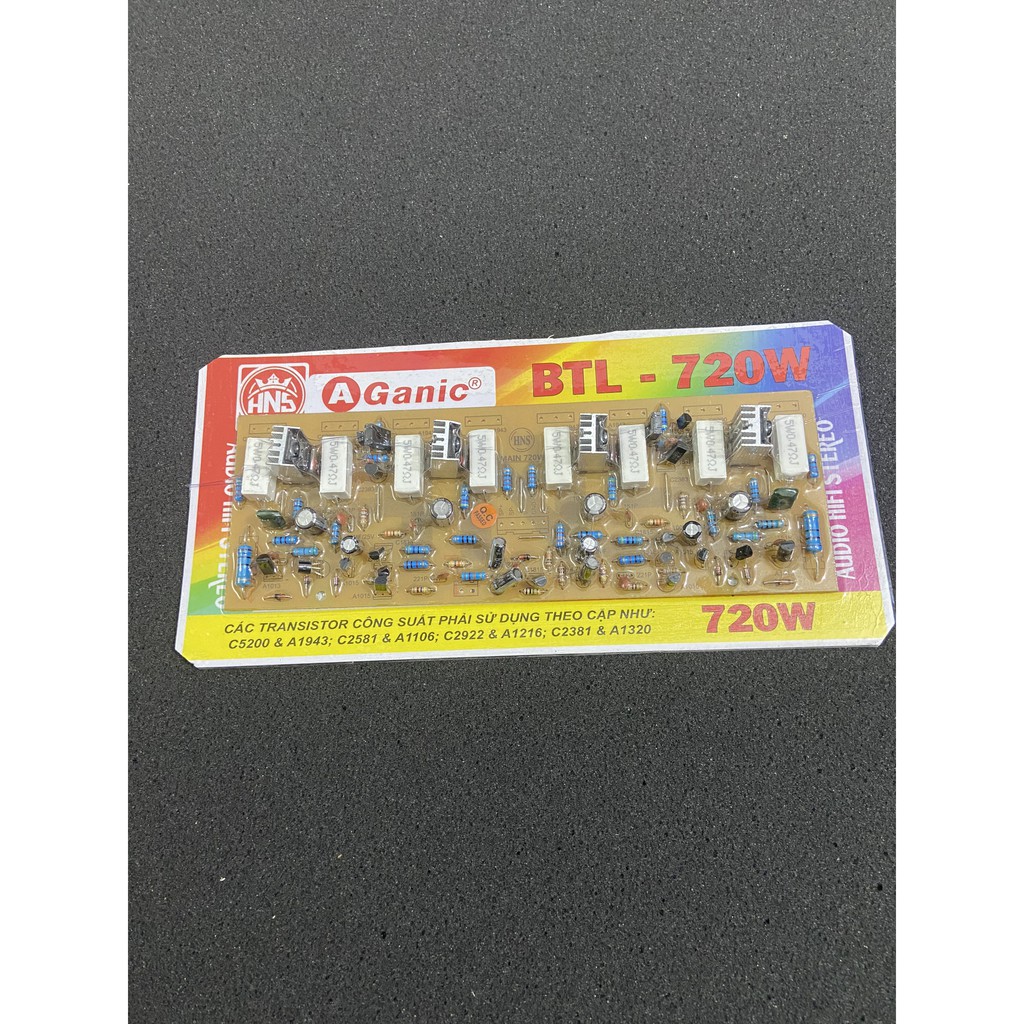 Mạch công suất amply 16 sò BTL giá rẻ