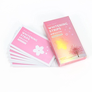 miếng dán trắng răng Mặt Nạ Làm Trắng Răng Chiết Xuất Hoa Anh Đào Tiện Dụng