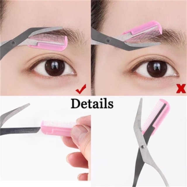 ✂️ ✂️ Kéo Tỉa Lông Mày Mini Model Brow Class