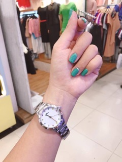 Đồng Hồ Nữ Mwatch Nạm Đá 