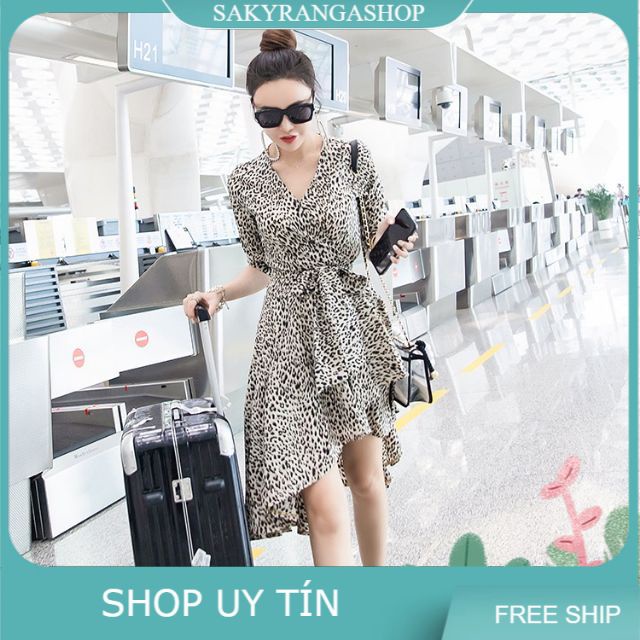 ĐẦM XOÈ HOẠ TIẾT BEO CAO CẤP