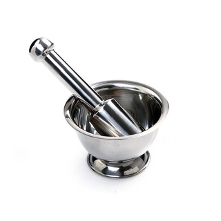 Bộ chày cối inox - chày cối giã cua, giã thịt chống han gỉ 304