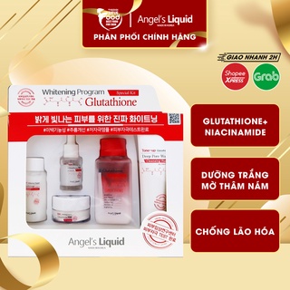 Bộ Dưỡng Trắng Da, Làm Mờ Thâm Nám Chỉ Trong 7 Ngày Angel's Liquid Whitening Program Glutathione Special Kit