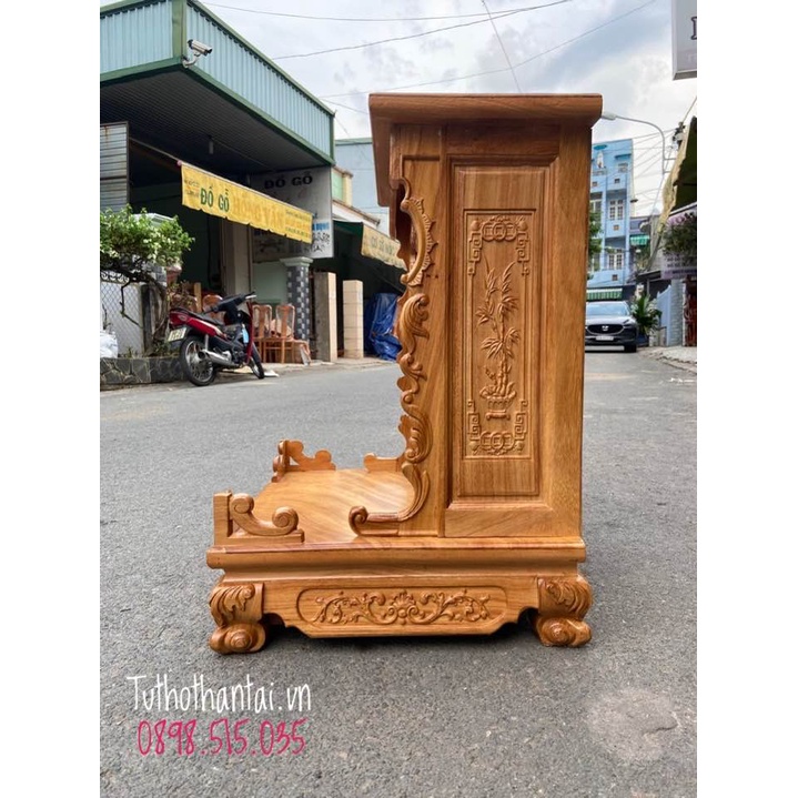 Bàn thờ thần tài ông địa mẫu hiện đại 48 x 68cm  - TUTHOTHANTAI.VN